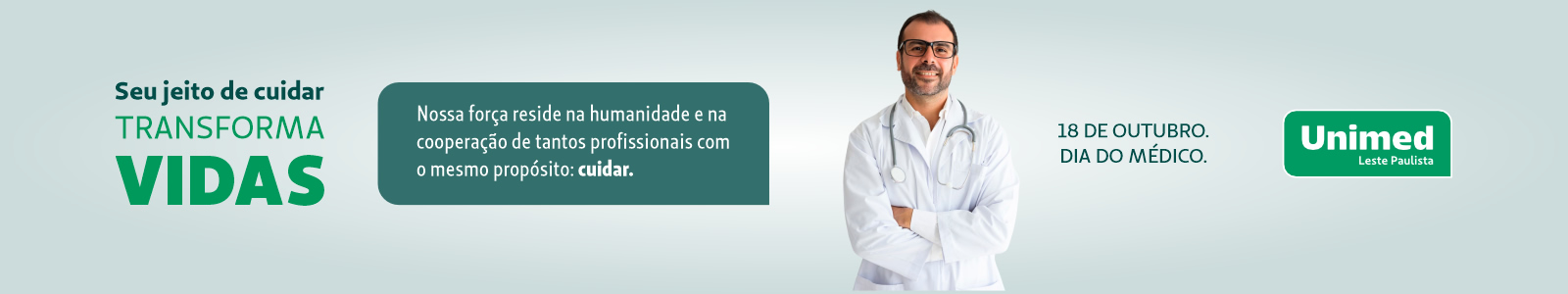 Seu jeito de cuidar transforma vidas
