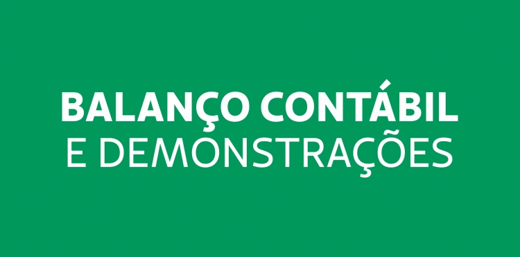 Balanço contábil e demonstrações